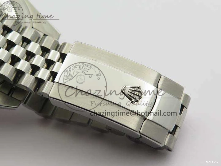 MiroTime 0218 SmartChoice DateJust II 40mm BP Maker Best Edition Black Dial On New Version Jubilee Bracelet A 3538